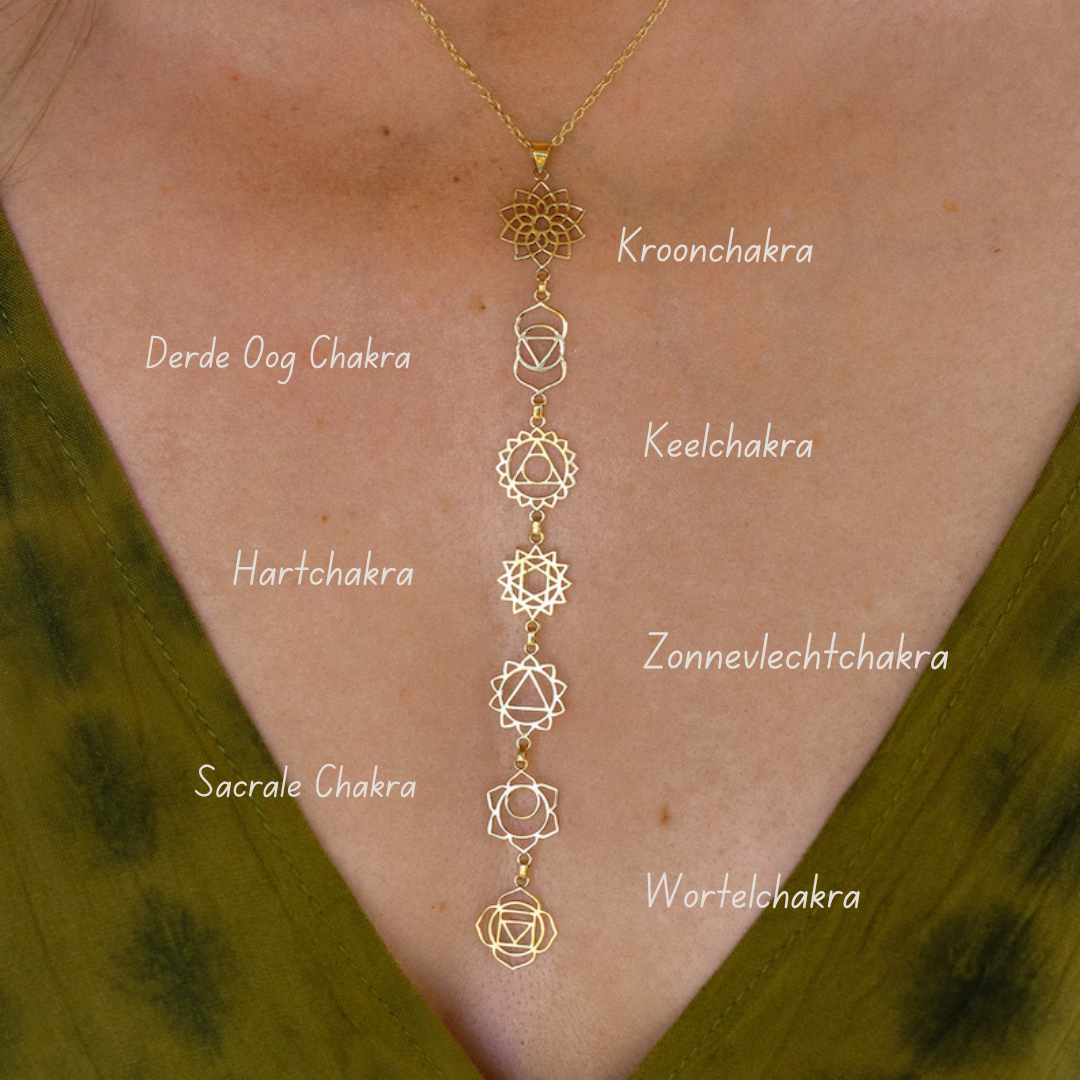 De 7 Chakras Ketting