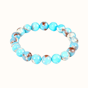 "Beschermend Hart" – Aqua Terra Armband
