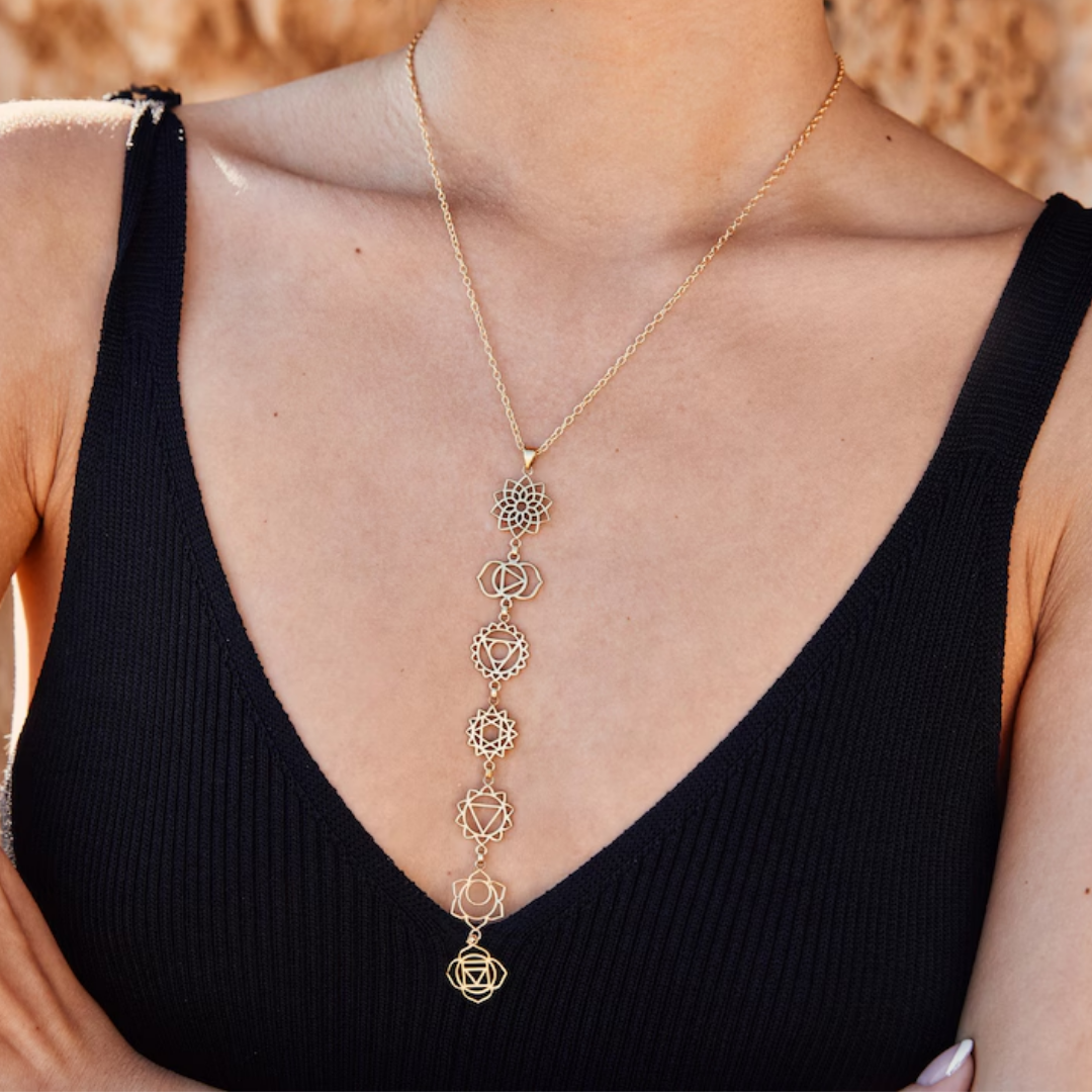 De 7 Chakras Ketting